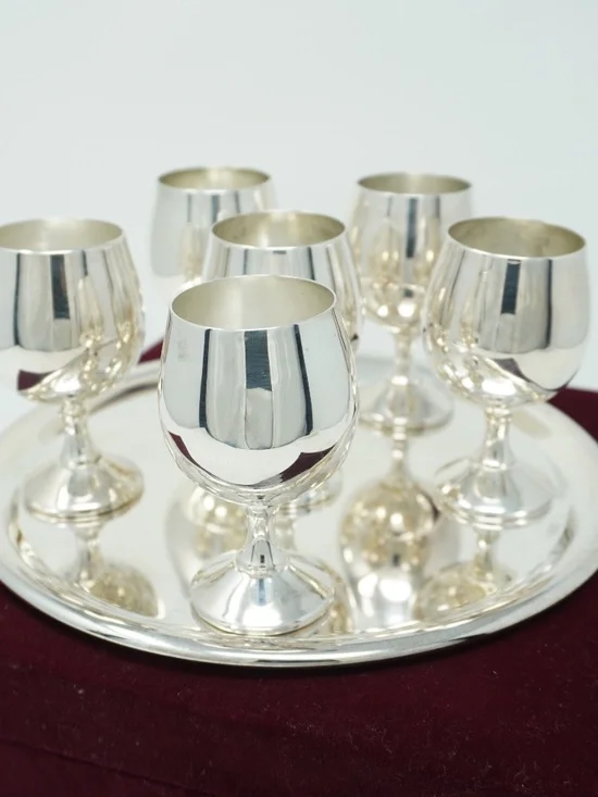 Vintage Godinger Silver Art Liquor Server - Picture 2 of 4